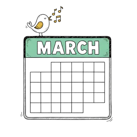 March